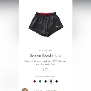 Speed session shorts - excellent condition!